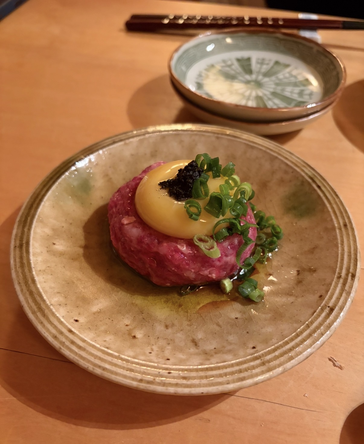 絶品！馬肉のユッケ