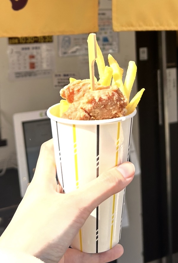 ポテトとからあげのセット