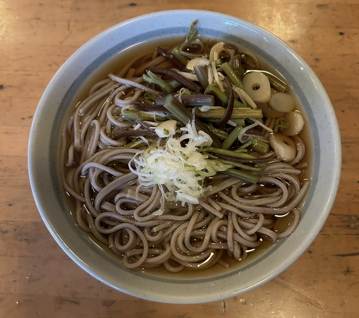 山菜そば