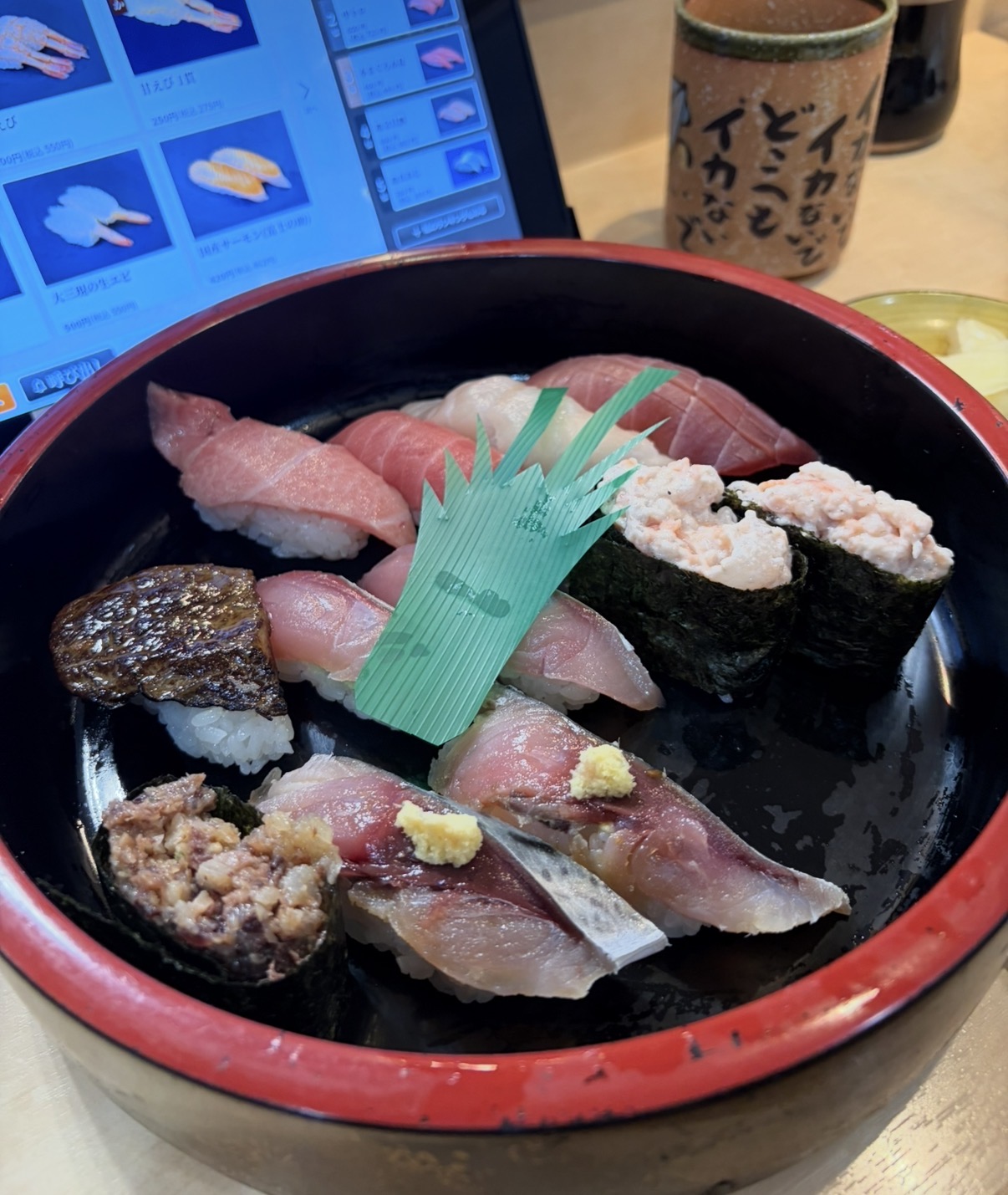 みさきまぐろきっぷ用のランチセット（A）