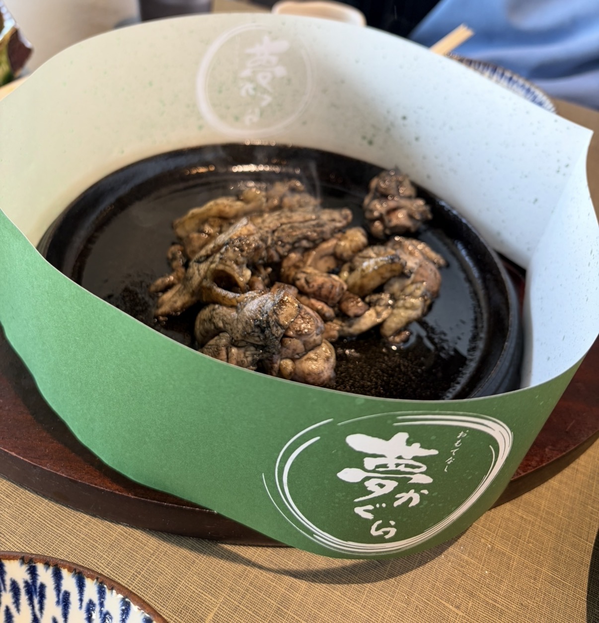 麦地鶏炭火焼